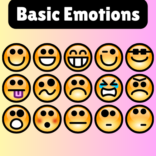 English writing techniques: Basic Emotions