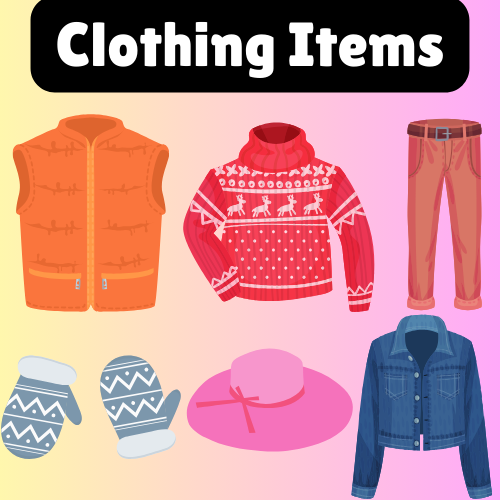 Business English strategies: Clothing Items