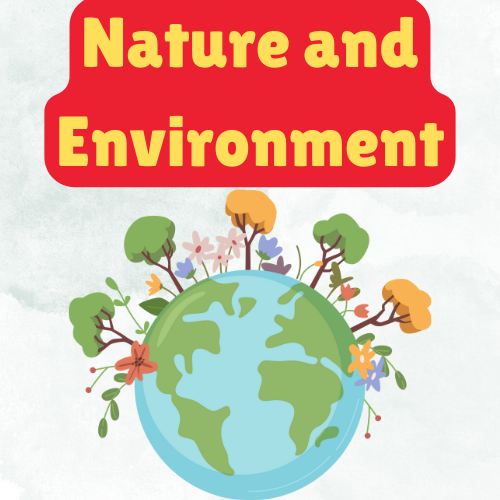 English vocabulary: Nature and Environment